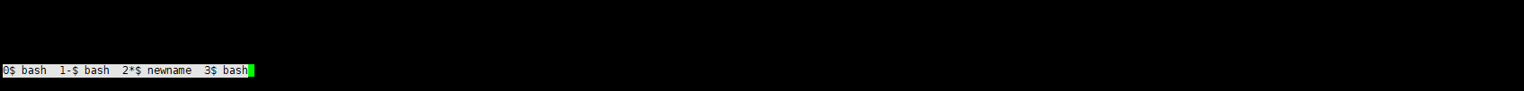 重命名屏幕窗口