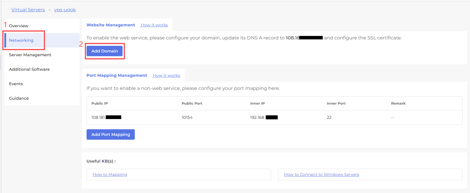 add domain
