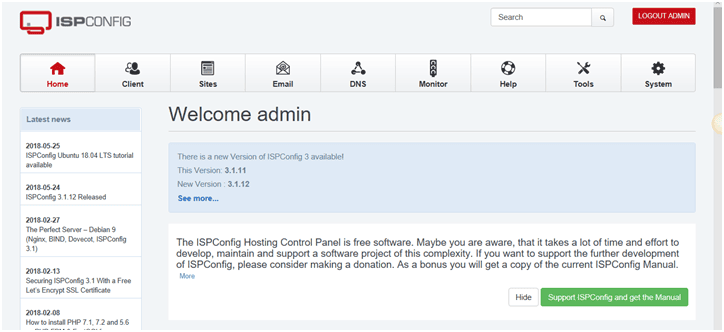 login to idpconfig