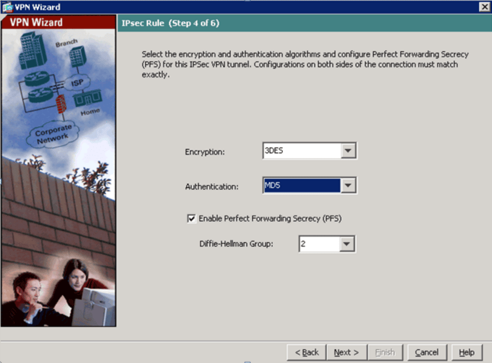 Configure Site-to-Site VPN using ASDM
