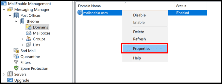 open domain properties