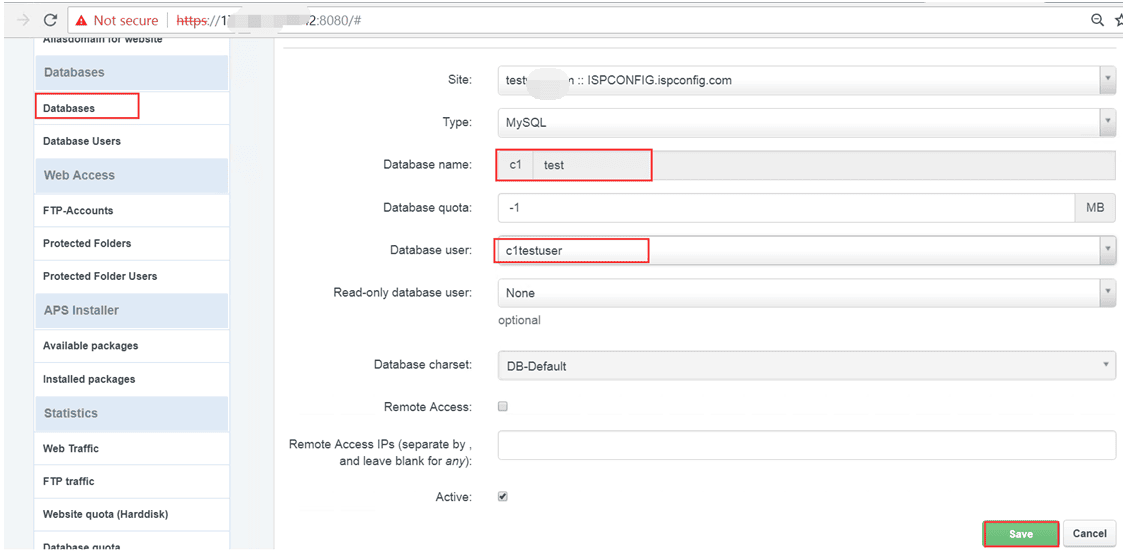 grant user permissions