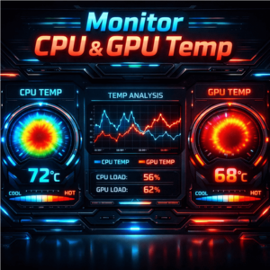 How To Monitor CPU and GPU Temp on Windows