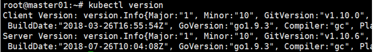 Check Kubernetes version