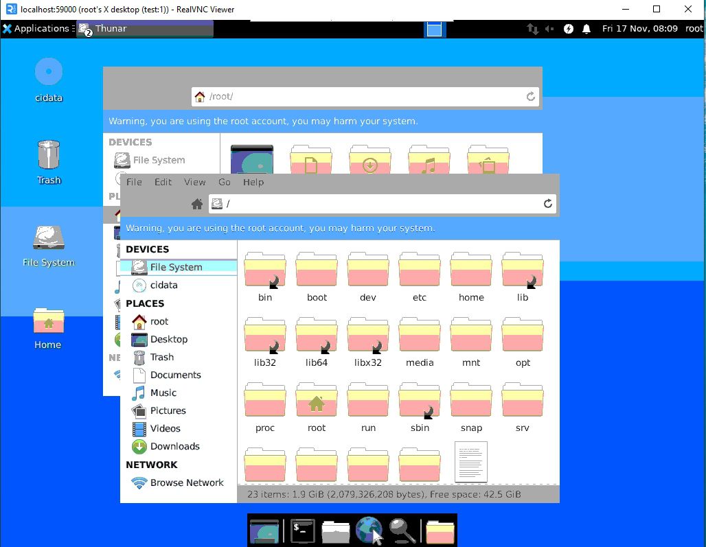通过 VNC 控制远程桌面