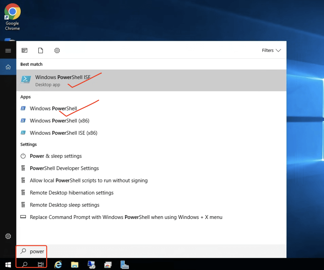 打开 Windows PowerShell