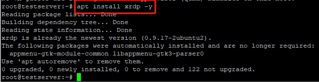 Install XRDP
