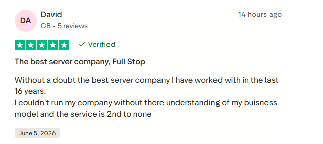 Kamatera VPS Trustpilot score 4.1 — kamatera trustpilot review