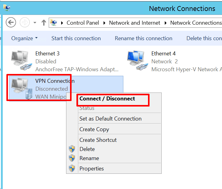 How to Connect VPN in Windows 10