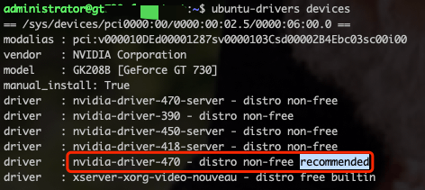 Ubuntu geforce clearance driver