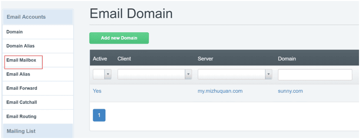 add new email account