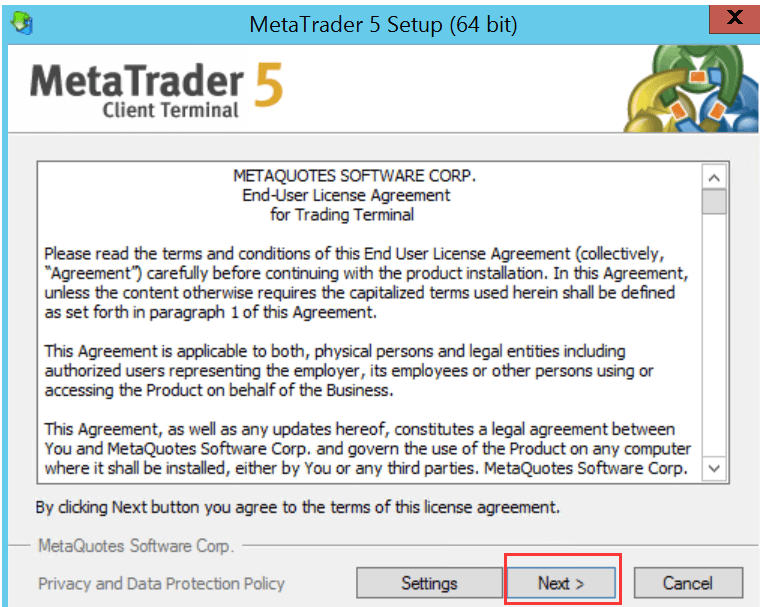 install mt4/5 on windows