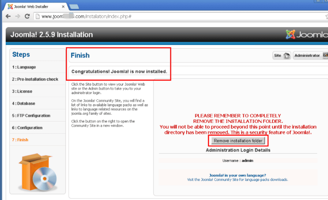 Download or copy installation file from terminal server