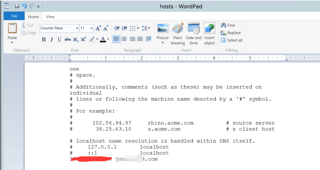 Download or copy installation file from terminal server