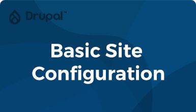 Basic Site Configuration