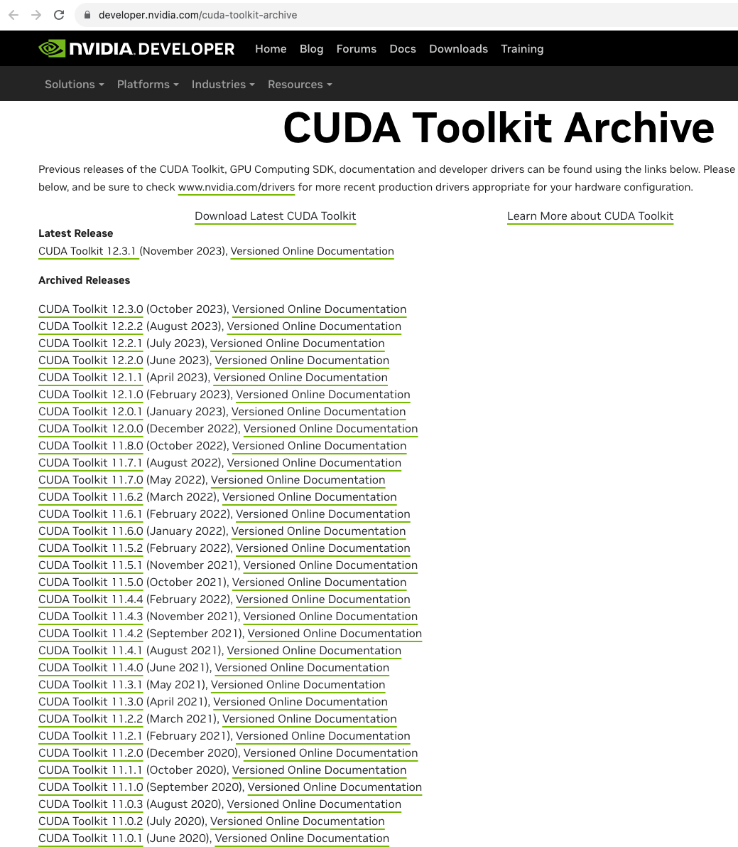 Instal cuda online ubuntu