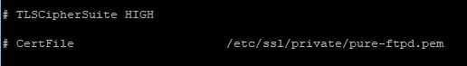 Set Up FTPS