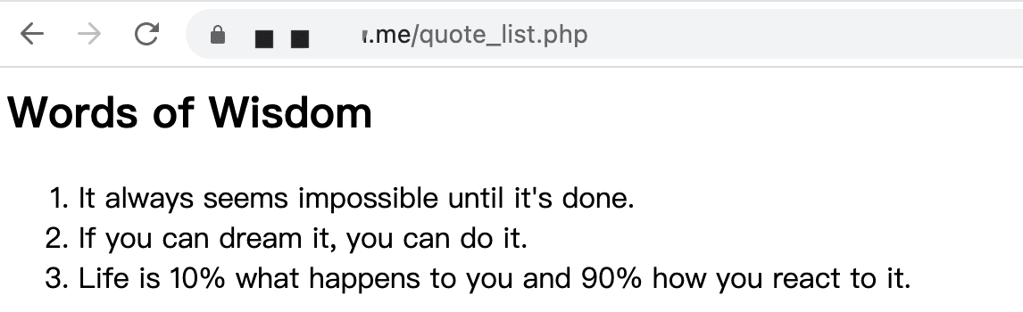 test database connection
