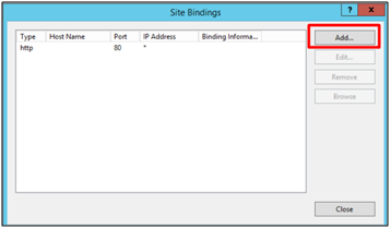 Add bindings