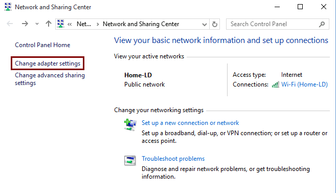 connect to remote access VPN