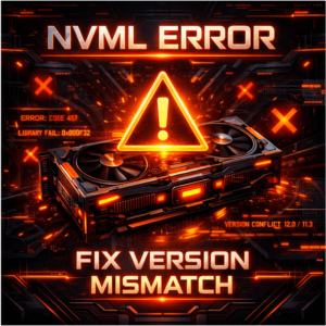 Failed to initialize NVML: Driver/library version mismatch