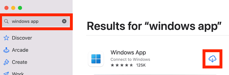install windows app