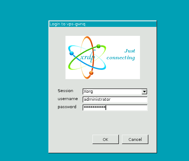 login to vps