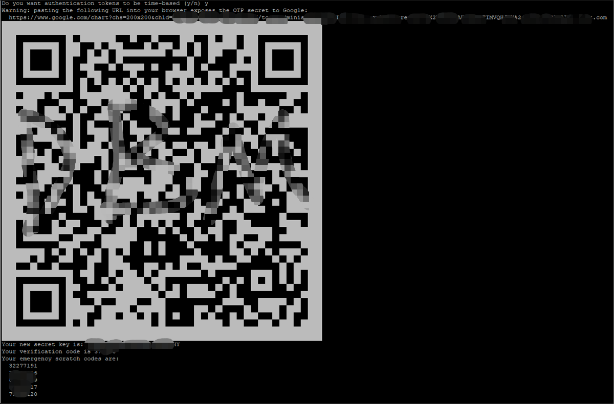 获取二维码和紧急代码