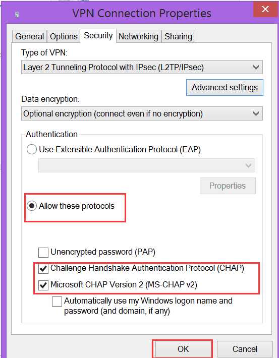 connect to remote access VPN