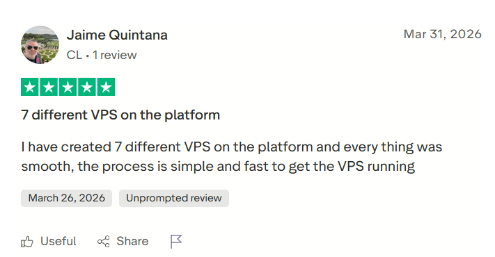 VPS Mart Positive Review